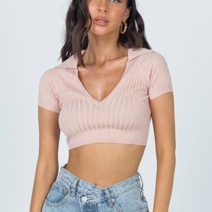 SOLD!! princess polly joanne top pink